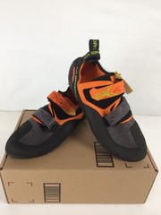 Excellent La Sportiva Mistral Men’s Climbing Shoes, Hawaiian Sun/Lime Punch, M45