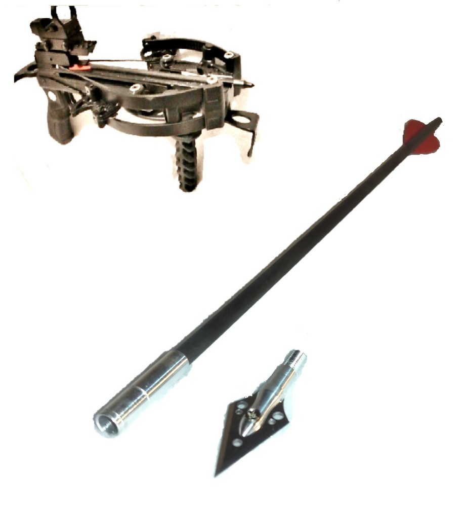 5 X hunting bolts for MINI- STRIKER with removable broadheads