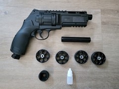 Umarex T4E (2292176) TR50 GEN2 CO2 Paintball Revolver – New/Mod – Up To 32J