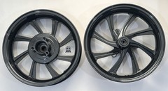 GY7 SCOOTER TANK 200 EFI CHUMA MAXUMA CARBON ARMOR WHEEL RIM SET CARBON FIBER