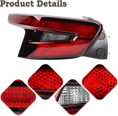 LH LED Tail Light Assembly Fit for 2024 2025 Chevy Trax Chevrolet Brake Lamp Ass
