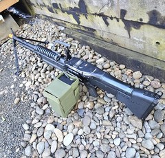 Rare Airsoft A&K M60 LMG Full Metal Vietnam AEG