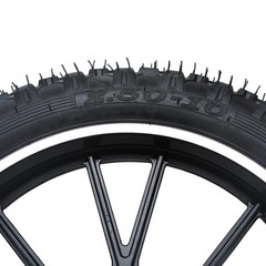 Rim tube tire Black rear wheel 2.50-10 tyre+hub 49-50cc Dirt Bike Gas Dirt Bi…