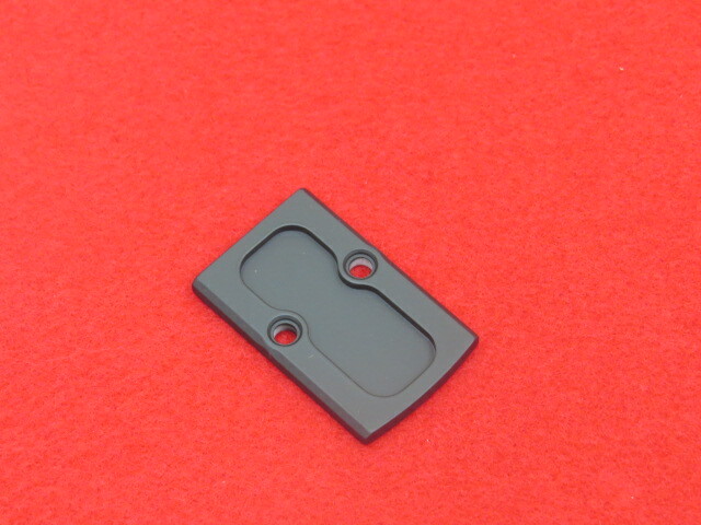 Rock Slide USA RMR Cover Plate. Matches Rock Slide Uppers. BLACK For Glock 20/21