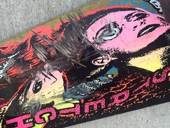 Vintage Blockhead Stretch Skateboard 34” Long