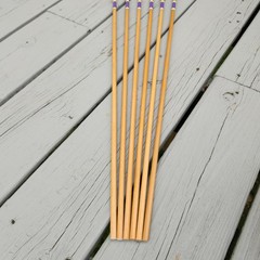 Half Dz 11/32 Cedar Arrows 31″ RW Fletch 5″ 30-40# With 125gn Field Points
