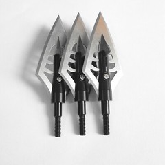 12pcs 150 grain Broadheads 1.1″ Cut Crossbow Compound Bow Arrowhead Hunting
