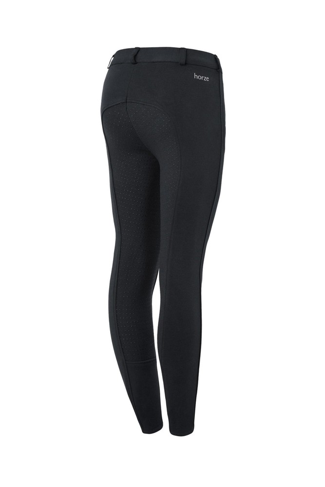 HORZE Active Kids’ Unisex Silicone Grip Full Seat Horseback Riding Breeches