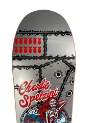 Charlie Spelzini Pro Deck – Death Skateboards POOL Shape 8.625 » free shipping