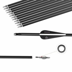 Right Left Hand 57 inch Takedown Recurve Bow Hunting OR/+12Pcs Arrow Set Archery
