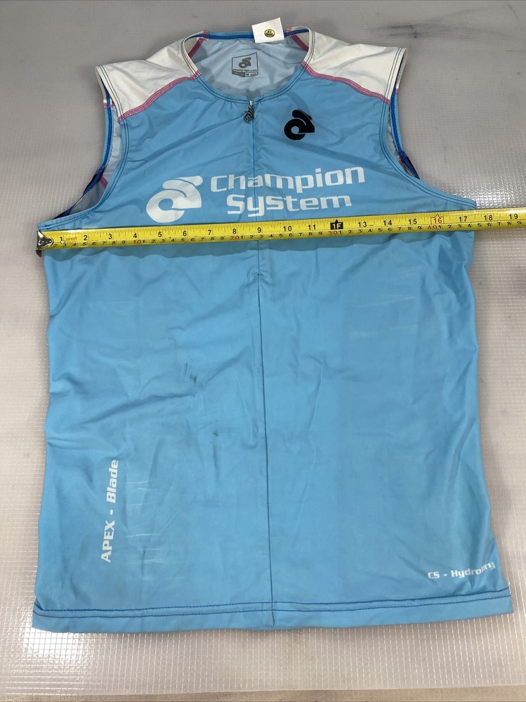 Champion System mens Blade long tri triathlon top Medium M (8284-23)