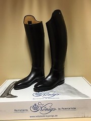 Konig Grandgester with Gusset US 7 (39.5 cm calf 43/50 cm height)