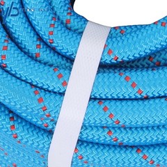 1/2in × 125ft Double Braided Polyester Rope Breaking Strength 8400 Pounds Blue