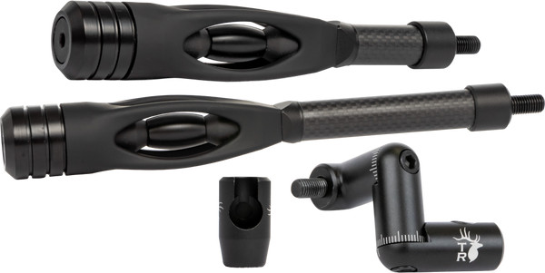 Trophy Ridge Seismic Stabilizer Combo 8 & 6in Black