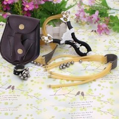 Professional slingshot Stainless Steel Outdoor Hunting slingshots Catapult Sling
