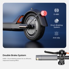 2025 ADULT ELECTRIC SCOOTER 367W LONG RANGE HIGH SPEED 10.2AH + SHCK ABSORPTION