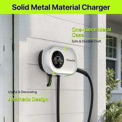 Tesla Charger Level 2 Hardwire 50A Smart Home Charger NACS 240V EV Chargers 5…