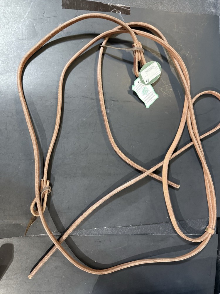 Herman Oak Harness Leather Western Horse Browband Hand Rubbed Split 1/2x 8 New