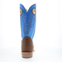 Justin Boots Ranker Sueded Boar JP2507 Mens Brown Wide Cowboy Western Boots