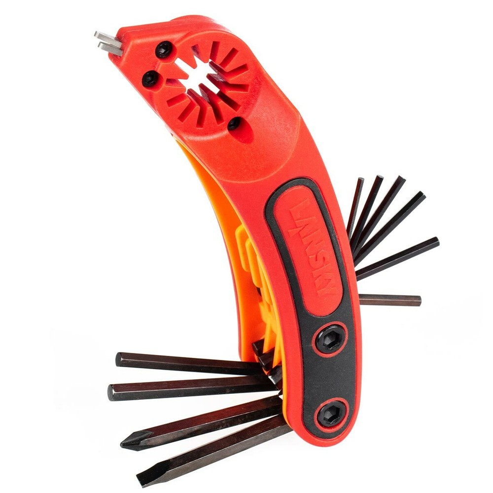 LANSKY BROADHEAD & KNIFE SHARPENER PLUS ARROW TOOL & MULTI-TOOL (LANBSHARP)