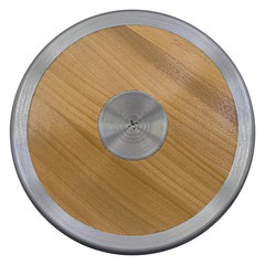 Champion Sports Wood Practice Discus 1.0 Kg Wd10