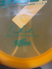 1st Run Hyzerbomb Recon Flat Top Sabot Garrett Gurthie Signature Edition 175g