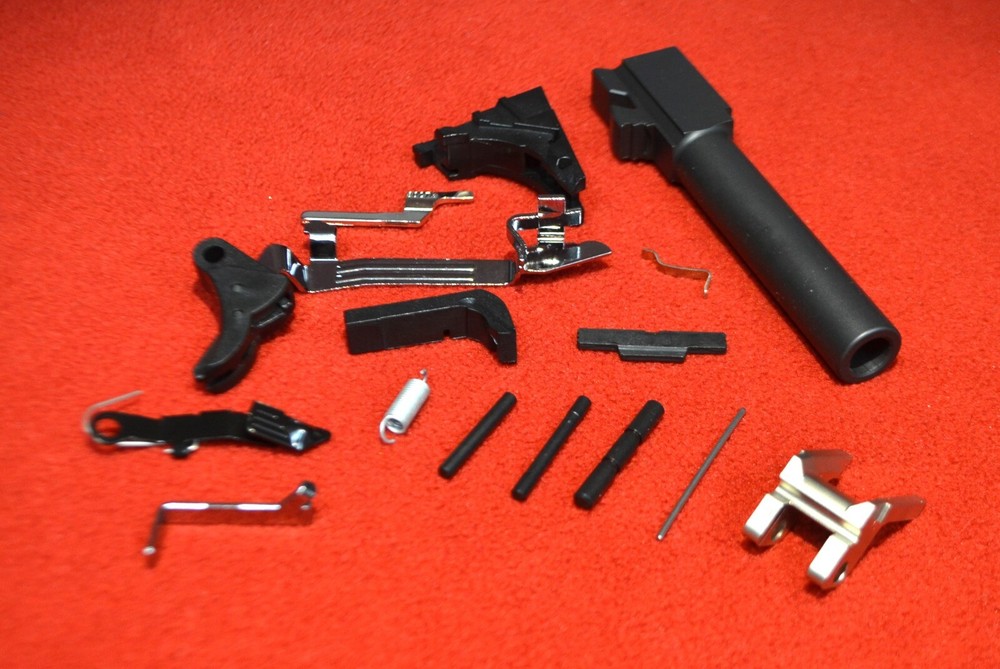 GLOCK 19 Gen 3 9mm Barrel + Lower Parts Kit + Locking Block