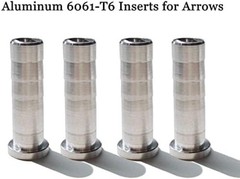 Precision Arrow Inserts: 12 Pack Fits 6.0mm, 6.2mm, 7.6mm Shafts – Easy Install