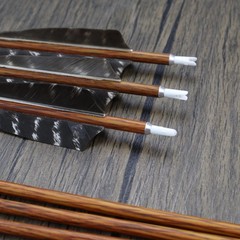 Archery Hunting Carbon Arrows, MS Carbon Fiber Arrow Spine 400 with Screw-in …