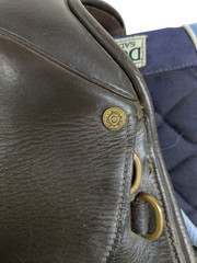 18 Inch Used Inter Collegiate Horse Association English Saddle 434-11872