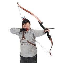 62″ Hunting ILF Takedown Recurve Bow 25-60lbs &Bow Riser Bag Archery Competition