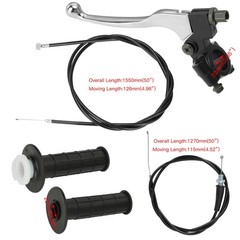 Mini Bike Throttle Assembly With Mini Bike Brake Clutch Lever for Coleman CT100U