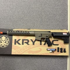 Krytac Trident MKII SPR Airsoft Rifle Tan | Never Used!