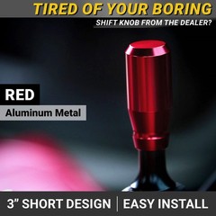 Universal Gear Shift Knob Aluminum Racing Style Shifter
