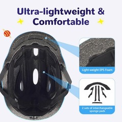 Kids/Youth Bike Helmet for Boys Girls and Teens, Adjustable and Multi-Sport f…