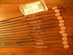 NEW Dozen Easton – FMJ Max 5mm – 400 Spine – 2″ Blazer Vane w/HIT – 12 pk