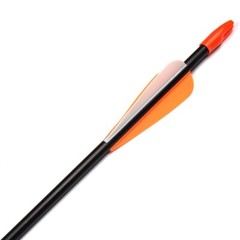 12Pcs 31″ Archery Fiberglass Arrows Spine 700 and Arrow Quiver Tube for Hunting