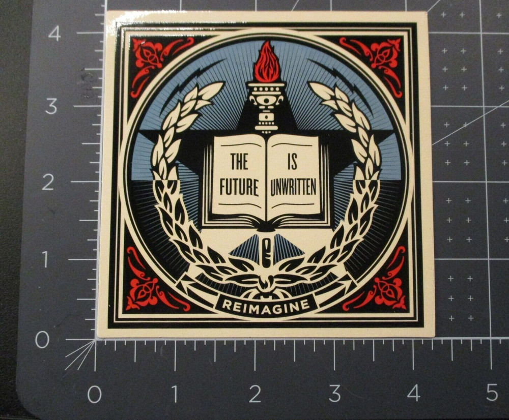 SHEPARD FAIREY Obey Giant Revolutionary Love Reimagine STICKER poster print 239