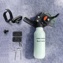 40lbs BowFishing Combo Archery Recurve Bow Arrow Bottle Fishing Reel Set Adult