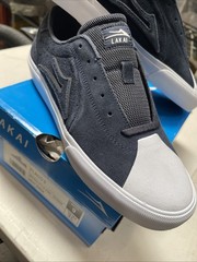 Lakai Footwear Men’s Size 9 Flaco Two Navy Suede Skate Shoe Nib