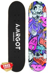 Amrgot Skateboards for Beginners,31 * 8 inches Complete Skateboards for Kids,…