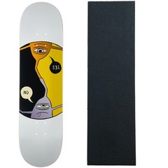 Toy Machine Skateboard Deck Yes No Symmetrical 8.25″ x 31.75″ with Grip
