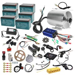 3000W 72V Brushless Motor Controller 420 Sprocket for Scooter Mini Bike Go Kart