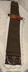 SIMCO Cinch 35″ Smooth WHITE Straight Saddle Girth