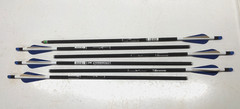 6 Wolverine Crossbolt 20″ Carbon Express Crossbow Arrows VG+