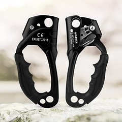 Climbing Hand Ascender Outdoor Mountaineering Tree Arborist Black 2 – Right