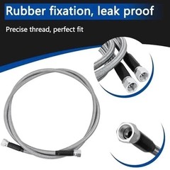 6AN 70 Inch GM Chevy Transmission Cooler Hose Line Kit Heavy Duty TBI