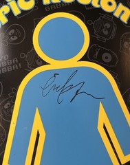 RARE SIGNED Eric Koston Yo Gabba Gabba! Girl Skateboard Deck Cartoon AUTOGRAPHED
