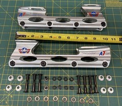 US Hockey Research A7 Chassis For 5.5-8 SR Boots + Hardware Inline Roller Hockey