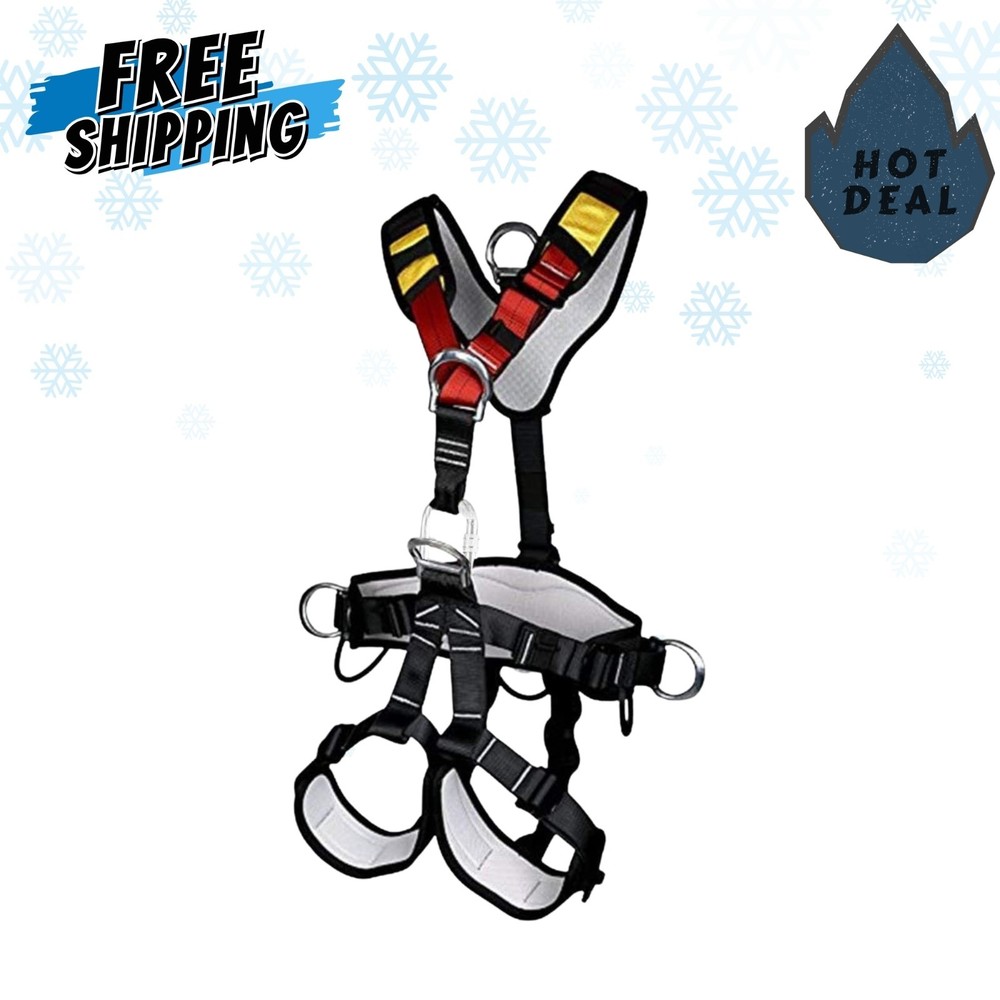 Safety Seat Belt for Outdoor Tree Climbing Expanding Training Large Size
